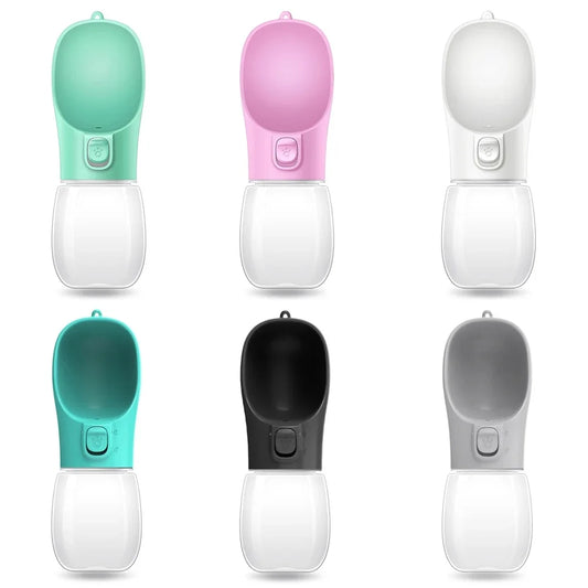Leak-Proof Portable Dog Water Bottle with Bowl