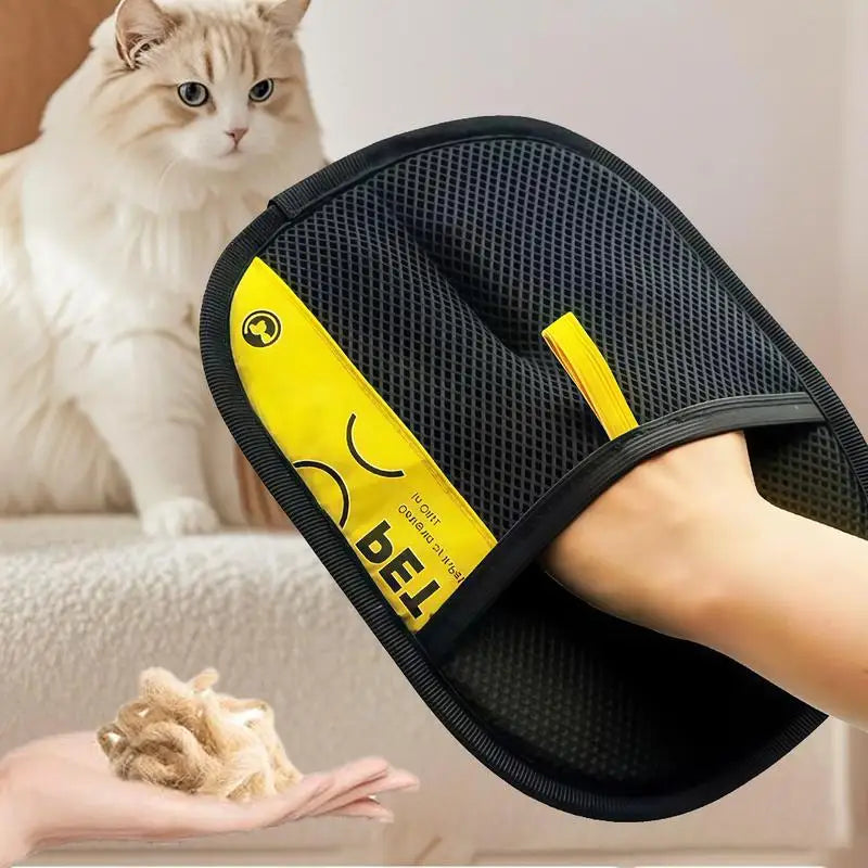 Reusable Pet Hair Remover Glove — Easy Fur Cleaning Tool