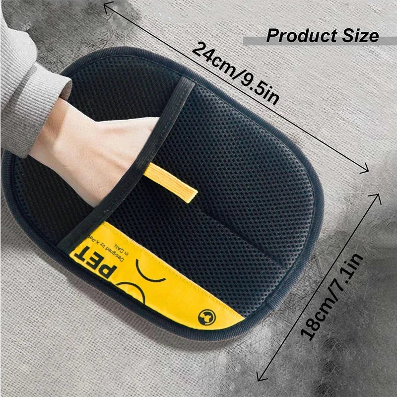 Reusable Pet Hair Remover Glove — Easy Fur Cleaning Tool